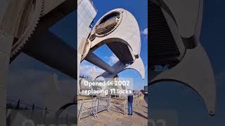 Falkirk Wheel amazing engineering one of a kind falkirk [upl. by Mossberg]