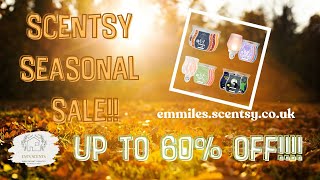 Up to 60 OFF Its a Scentsy Seasonal Sale [upl. by Irrep]