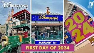 🍾 DISNEYLAND PARIS 2024 The first day of a new year January 1st [upl. by Fifi319]