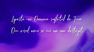 Teo Family  Visul lui Ioanid  Lipestemi Doamne sufletul de Tine Official Lyric Video [upl. by Bink]