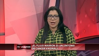 ¿El flujo marrón es un síntoma del cáncer vaginal [upl. by Fillian]