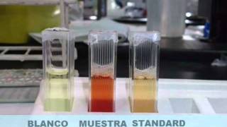 Determinación de hemoglobina espectrofotómetro [upl. by Adnilrem]