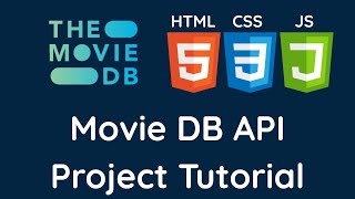 The Movie Database API Project Tutorial using HTML CSS and JavaScript [upl. by Naghem]