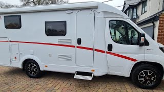 Sunlight by Dethleffs V66 van line 2 berth low profile motorhome 2021 6800 miles [upl. by Barbabas]