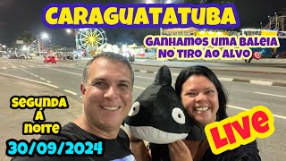 CARAGUATATUBA AO VIVO NOITE DE SEGUNDA 30092024 [upl. by Tremann]