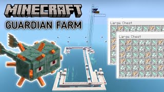 Minecraft guardian farm  Minecraft pocket edition guardian farm  anurag Minecraft 710 [upl. by Anitsirhk796]