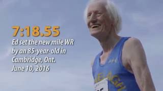 Ed Whitlock The New Mile World Record by an 85yearold [upl. by Nylessej]