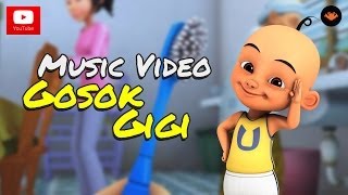 Upin amp Ipin  Gosok Gigi Music Video [upl. by Artined]