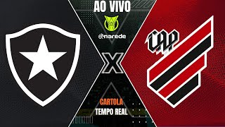 BOTAFOGO X ATHLÉTICOPR AO VIVO  BRASILEIRÃO AO VIVO SÉRIE A  PARCIAIS DO CARTOLA AO VIVO [upl. by Barayon827]