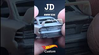 BMW M3 E36 bodykit Hotwheels Custom [upl. by Anaeli]