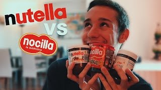 NUTELLA VS NOCILLA  ¿Cuál es la mejor crema de cacao [upl. by Ecirtnom]