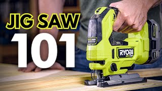 How to Use a Jig Saw  RYOBI Tools 101 [upl. by Catherine]