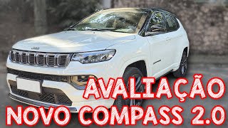 Avaliação NOVO COMPASS OVERLAND 20 TURBO 4X4  O MAIS DIVERTIDO SUV FAMILIAR [upl. by Adlesirhc]