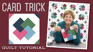 Make a quotCard Trickquot Quilt with Jenny [upl. by Nylde]