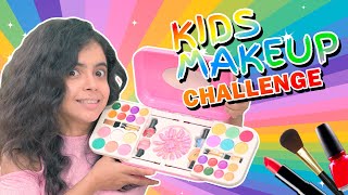 I TRIED ছোটোদের MAKEUP💄​ Mega Fail  Munna Unplugged makeupchallenge [upl. by Christoph]