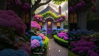 Charming Cottage in Bloom cottagenest relaxing cottagevibes flowers gardendesign [upl. by Asiuol]