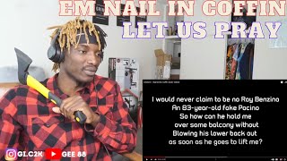 Eminem  Nail In The Coffin Diss  Slim Shady A Menace  Reaction [upl. by Finley592]