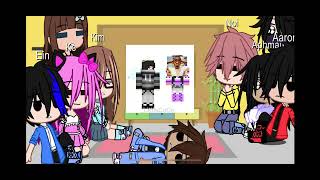 AphmaueinAaronKcmac￼PierceKimand Zane reacts to aphmau￼ [upl. by Dinny294]