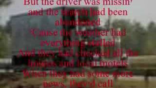 Roll On Eighteen Wheeler  Alabama  Lyrics [upl. by Yllus]