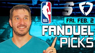 FanDuel NBA DFS Lineup Picks Today 2223  NBA DFS ConTENders [upl. by Magavern]