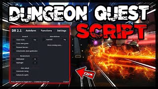 NEW  Dungeon Quest Script 2023 Very OP [upl. by Thagard]