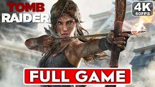 TOMB RAIDER Gameplay Walkthrough Part 1 FULL GAME 4K 60FPS PC ULTRA  No Commentary [upl. by Rianon]