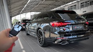 2023 Audi RS4 in Mythos Black  450 HP [upl. by Eenafets171]