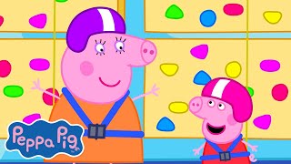 Peppa Pig Tales  Peppa and Mummy Pig’s Rock Climbing Race 🧗‍♀️ [upl. by Carlina591]