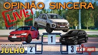 Carros mais vendidos de Julho 2024 Strada volta para liderança Polo e Argo no pódio Vale comprar [upl. by Lesab970]