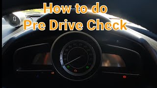 How to do Pre Drive Check [upl. by Milore]