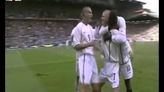 David Beckham Free Kick v Greece 2001 [upl. by Ingaberg955]