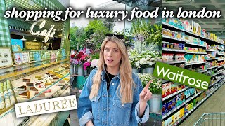 Luxury Food Shopping In One Of Londons POSHEST Areas [upl. by Aihsi]