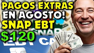 Pago Adicional de SNAP EBT de Agosto Millones de Estadounidenses Recibirán más Dinero [upl. by Klemm]