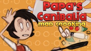 quotPapas Canibaliaquot  Mad Cooking Part with quotGameplayquot  Cutscene [upl. by Anihta]