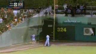 Foul Ball Caught by a Girl during a baseball game [upl. by Synned]