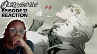 OPHELIA THE ABSOLUTE MENACE 😰❗️  CLAYMORE ANIME REACTION PART 12 [upl. by Nevs]