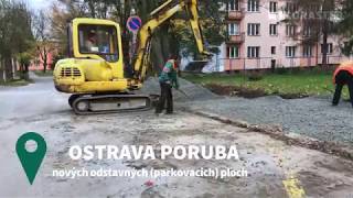 ECORASTER  Parkoviště Ostrava  Poruba [upl. by Rockefeller800]