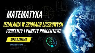 MATEMATYKA Procenty i punkty procentowe [upl. by Assetniuq]