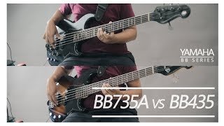 YAMAHA BB735A vs BB435 Comparison  1 minute review [upl. by Tymes]