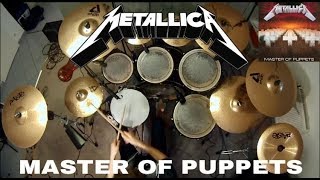 Metallica  MASTER OF PUPPETS Drum Cover [upl. by Llertal]