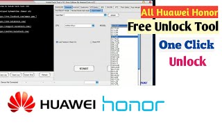 All Huawei Honor Unlock Just one click  Halabtech Tool Unlock Qualcomm MtK Samsung [upl. by Briggs998]