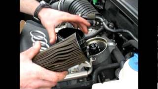 Audi S4 V8 B6 Oil Change [upl. by Enelyaj]