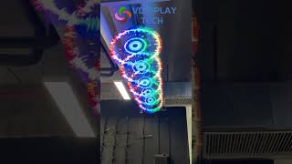 Multiple 3D Hologram FAN Display in Row Installation [upl. by Ormiston115]