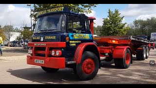 1955 SENTINEL DV amp 1972 BEDFORD KM LORRIES  RESTORIED KNOWLES TRANSPORT [upl. by Ellevehc]