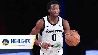 Warriors Draft Pick Jonathan Kumingas Season Highlights With G League Ignite [upl. by Irmina]