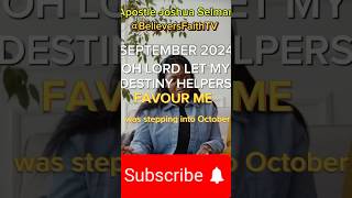 SEPTEMBER MONTH FAVOUR PROVOKING PRAYER  APOSTLE JOSHUA SELMAN apostlejoshuaselman koinoniaglobal [upl. by Malley]