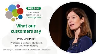 Belbin What our customers say  Prof Line Pillet HESSO ValaisWallis [upl. by Enialahs]