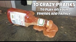 10 Crazy Pranks To Play On Your Friends And Family Part 5 [upl. by Aimit]