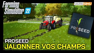 Le PROSEED de retour sous FARMING SIMULATOR 22 PC pour jalonner vos champs [upl. by Oznole359]