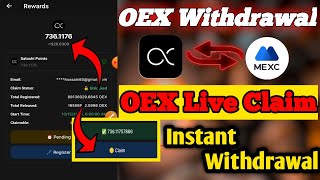 OEX Token Claim কিভাবে  Satoshi OEX New Listing Update  Major Token Withdraw  1 OEX Price [upl. by Kin]